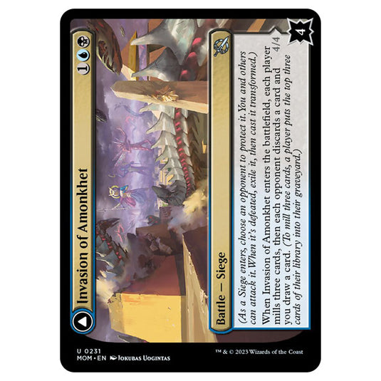 Magic The Gathering - March of the Machine - Invasion of Amonkhet / Lazotep Convert - 0231