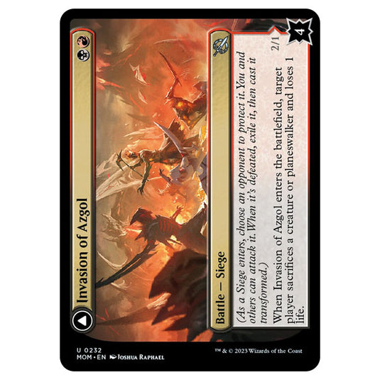 Magic The Gathering - March of the Machine - Invasion of Azgol / Ashen Reaper - 0232