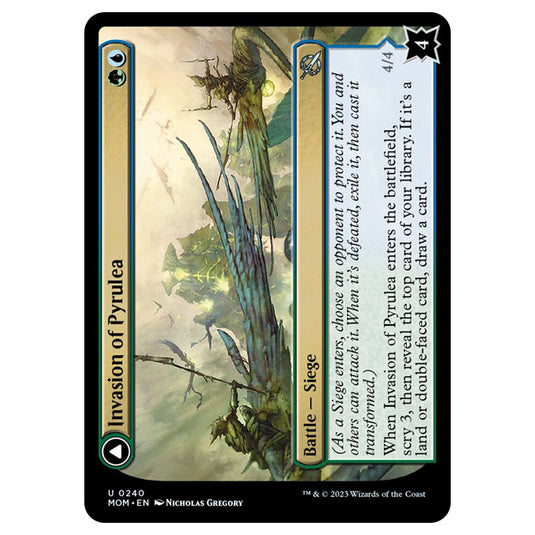 Magic The Gathering - March of the Machine - Invasion of Pyrulea / Gargantuan Slabhorn - 0240