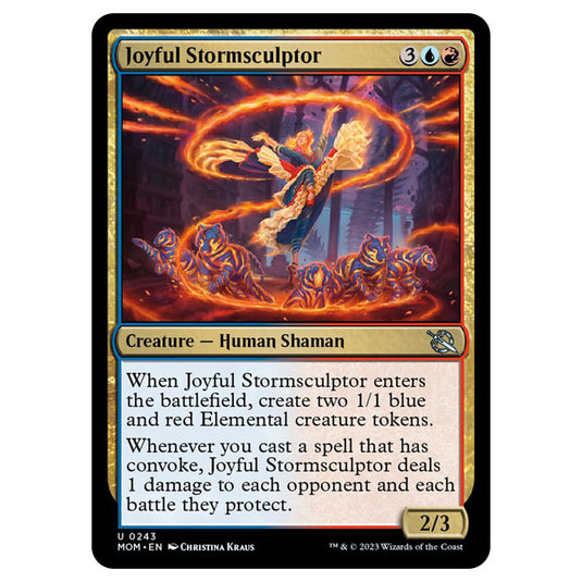 Magic The Gathering - March of the Machine - Joyful Stormsculptor - 0243