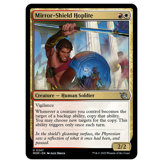 Magic The Gathering - March of the Machine - Mirror-Shield Hoplite - 0 Magic The Gathering - March of the Machine - Mirror-Shield Hoplite - 0