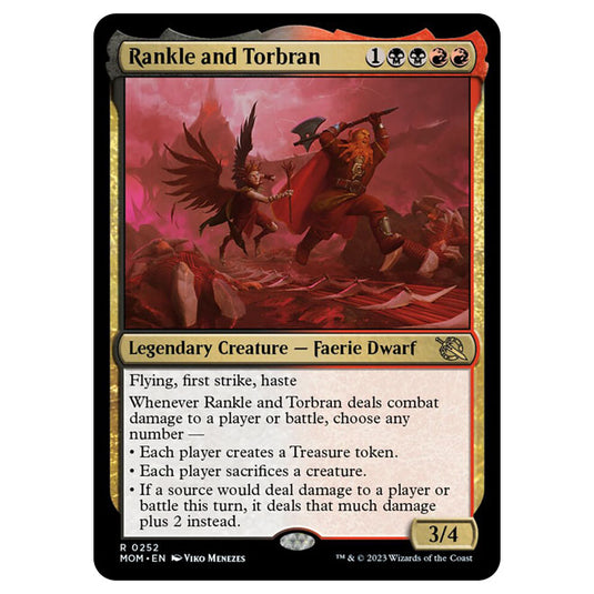 Magic The Gathering - March of the Machine - Rankle and Torbran - 0252