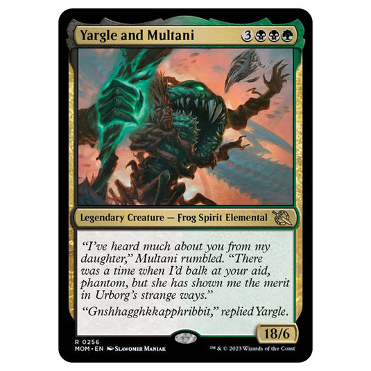 Magic The Gathering - March of the Machine - Yargle and Multani - 0256