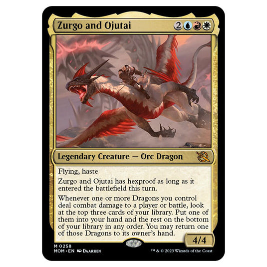 Magic The Gathering - March of the Machine - Zurgo and Ojutai - 0258