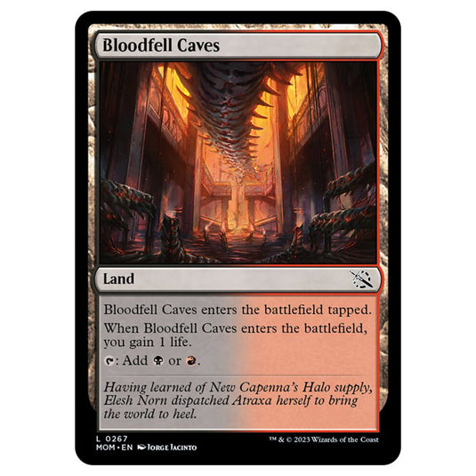 Magic The Gathering - March of the Machine - Bloodfell Caves - 0267