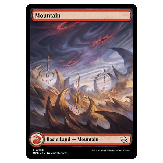 Magic The Gathering - March of the Machine - Mountain - 0288