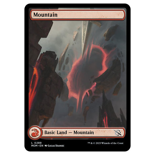 Magic The Gathering - March of the Machine - Mountain - 0289