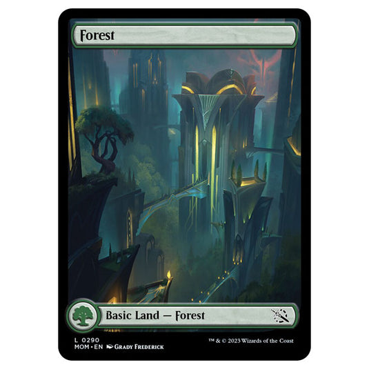 Magic The Gathering - March of the Machine - Forest - 0290