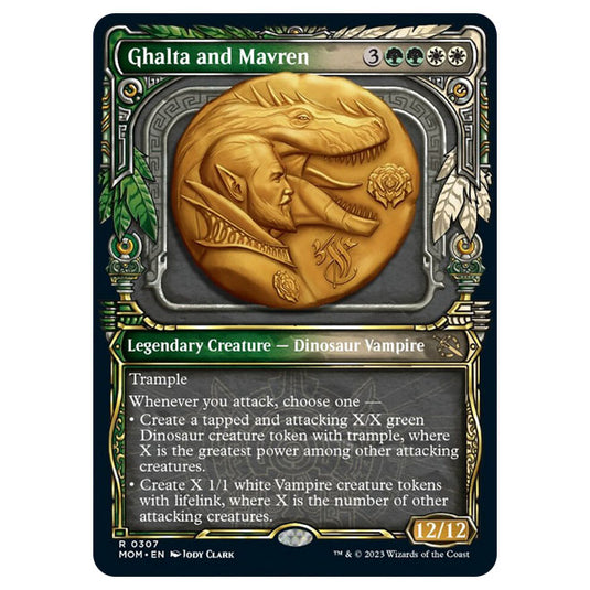 Magic The Gathering - March of the Machine - Ghalta and Mavren (Showcase Card)  - 0307