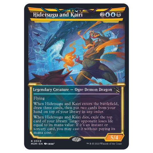 Magic The Gathering - March of the Machine - Hidetsugu and Kairi (Showcase Card)  - 0309