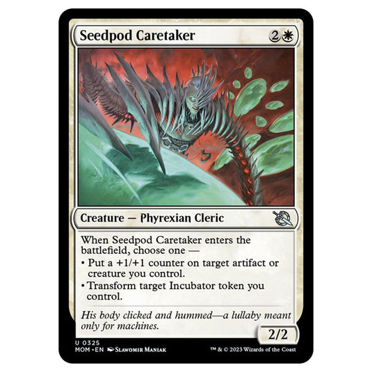 Magic The Gathering - March of the Machine - Seedpod Caretaker (Jumpstart Card)  - 0325