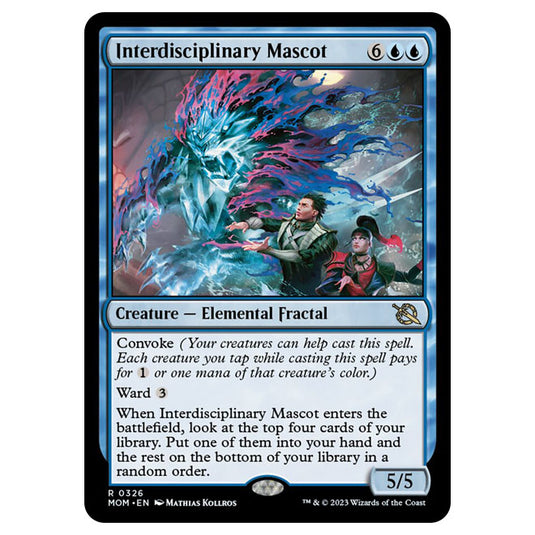 Magic The Gathering - March of the Machine - Interdisciplinary Mascot (Jumpstart Card)  - 0326