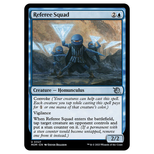 Magic The Gathering - March of the Machine - Referee Squad (Jumpstart Card)  - 0327