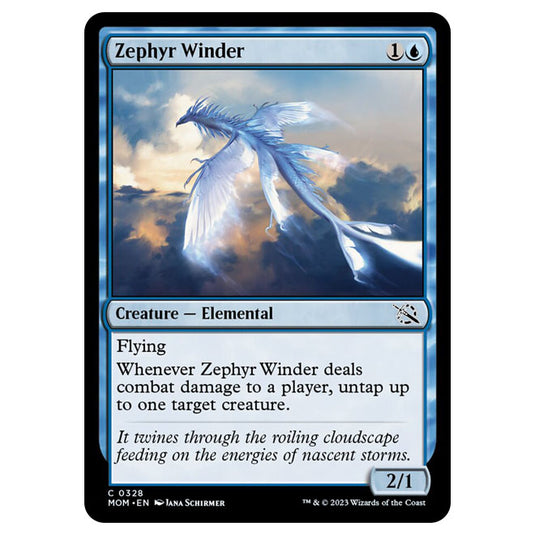 Magic The Gathering - March of the Machine - Zephyr Winder (Jumpstart Card)  - 0328