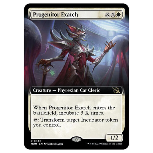 Magic The Gathering - March of the Machine - Progenitor Exarch (Extended Art Card)  - 0348