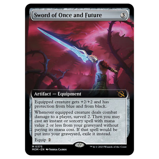 Magic The Gathering - March of the Machine - Sword of Once and Future Magic The Gathering - March of the Machine - Sword of Once and Future