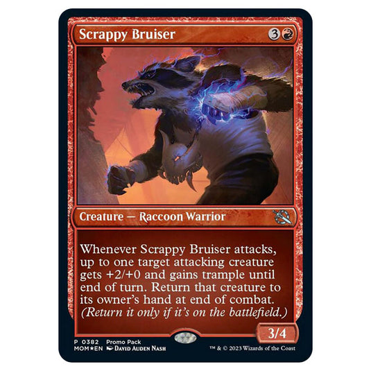 Magic The Gathering - March of the Machine - Scrappy Bruiser (Promo)  - 0382