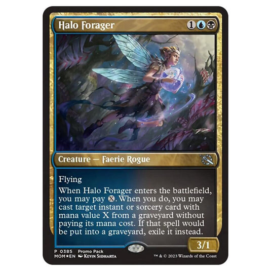 Magic The Gathering - March of the Machine - Halo Forager - 0385