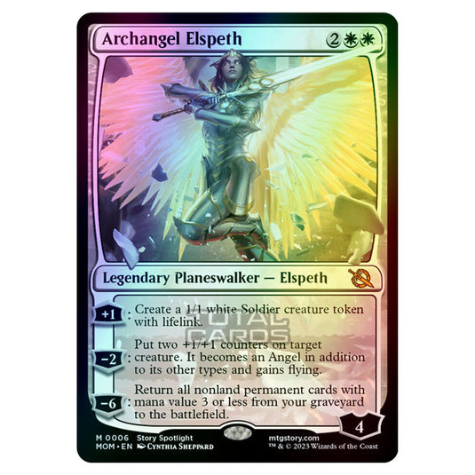 Magic The Gathering - March of the Machine - Archangel Elspeth - 0006 (Foil)