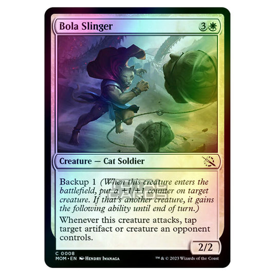 Magic The Gathering - March of the Machine - Bola Slinger - 0008 (Foil)