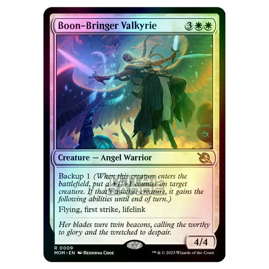 Magic The Gathering - March of the Machine - Boon-Bringer Valkyrie - 0009 (Foil)