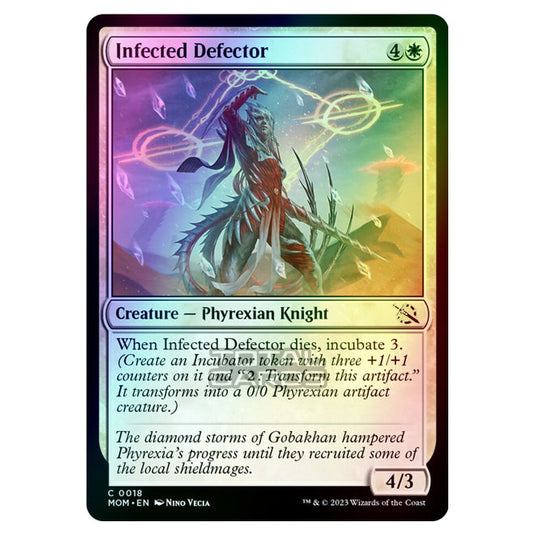 Magic The Gathering - March of the Machine - Infected Defector - 0018 (Foil)