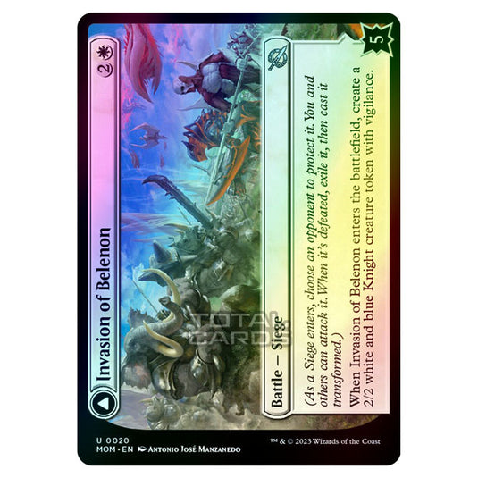 Magic The Gathering - March of the Machine - Invasion of Belenon / Belenon War Anthem - 0020 (Foil)