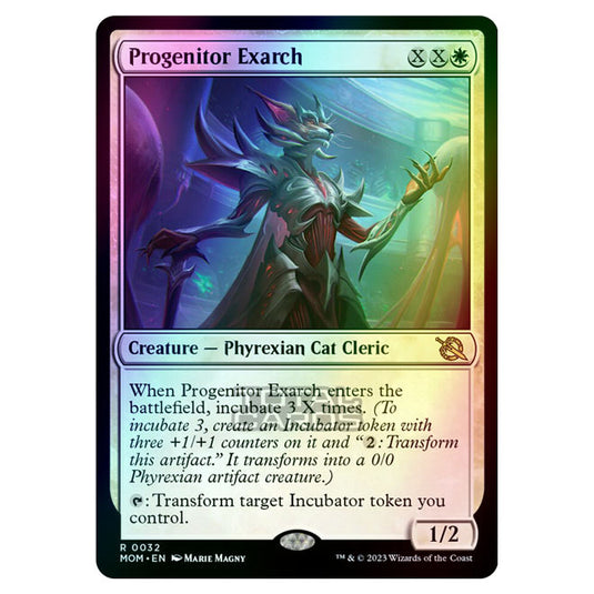 Magic The Gathering - March of the Machine - Progenitor Exarch - 0032 (Foil)