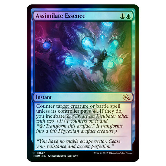 Magic The Gathering - March of the Machine - Assimilate Essence - 0047 (Foil)