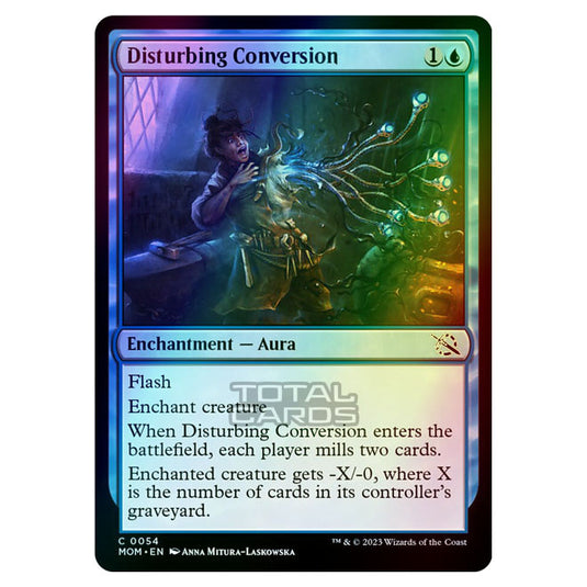 Magic The Gathering - March of the Machine - Disturbing Conversion - 0054 (Foil)