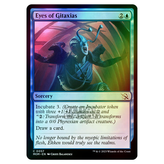 Magic The Gathering - March of the Machine - Eyes of Gitaxias - 0057 (Foil)