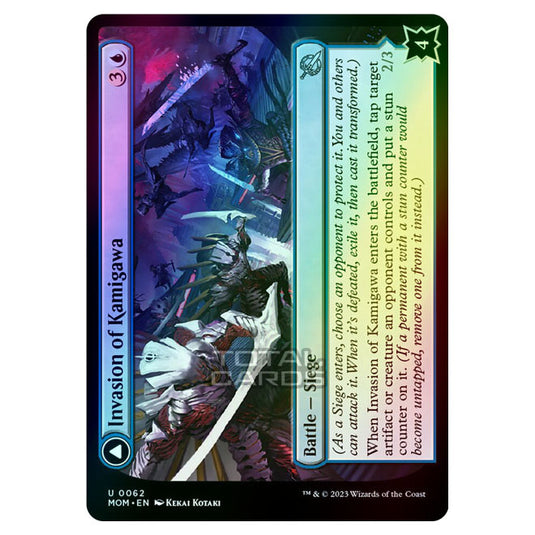 Magic The Gathering - March of the Machine - Invasion of Kamigawa / Rooftop Saboteurs - 0062 (Foil)