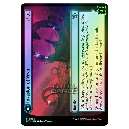 Magic The Gathering - March of the Machine - Invasion of Vryn / Overloaded Mage-Ring - 0064 (Foil)