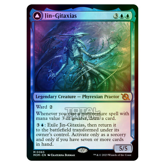 Magic The Gathering - March of the Machine - Jin-Gitaxias / The Great Synthesis - 0065 (Foil)