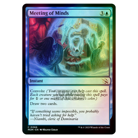 Magic The Gathering - March of the Machine - Meeting of Minds - 0066 (Foil)