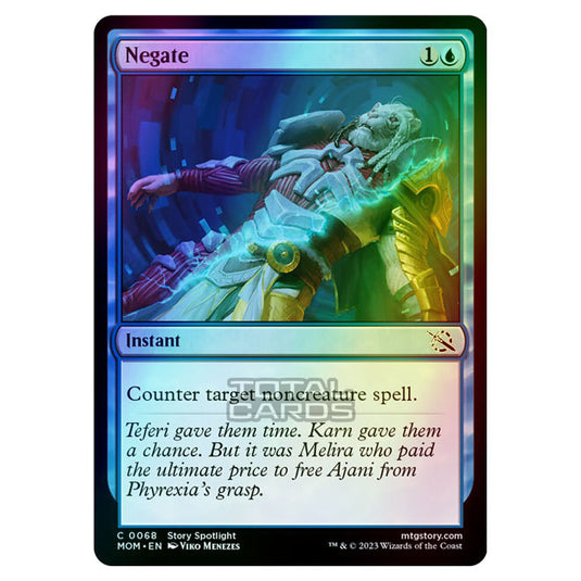 Magic The Gathering - March of the Machine - Negate - 0068 (Foil)