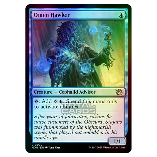 Magic The Gathering - March of the Machine - Omen Hawker - 0070 (Foil)