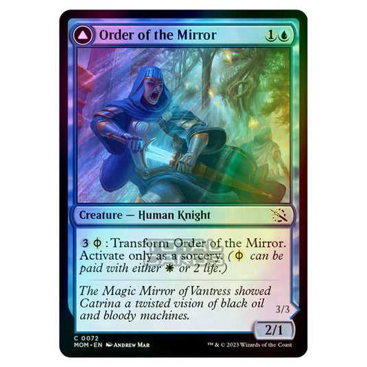 Magic The Gathering - March of the Machine - Order of the Mirror / Order of the Alabaster Host - 0072 (Foil)