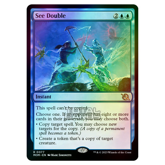 Magic The Gathering - March of the Machine - See Double - 0077 (Foil)