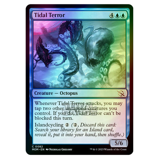 Magic The Gathering - March of the Machine - Tidal Terror - 0082 (Foil)