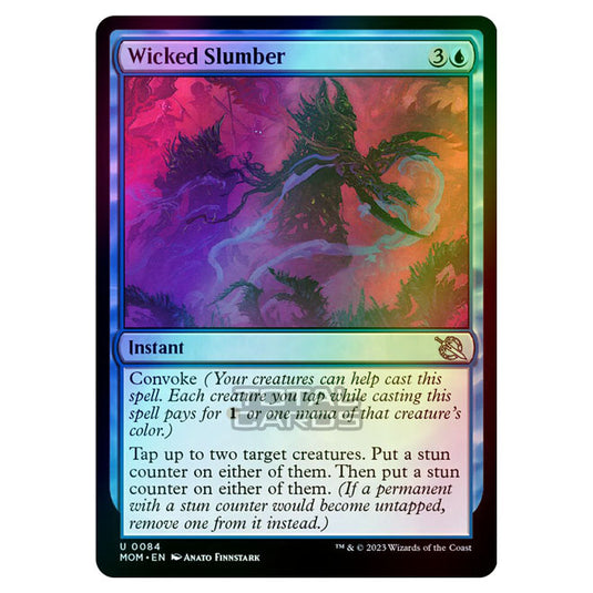 Magic The Gathering - March of the Machine - Wicked Slumber - 0084 (Foil)