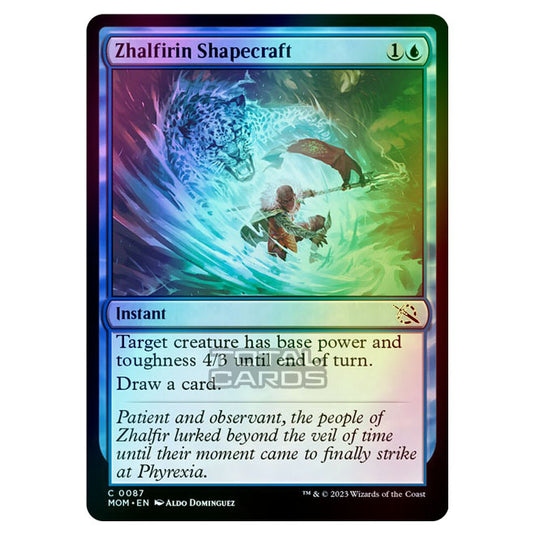 Magic The Gathering - March of the Machine - Zhalfirin Shapecraft - 0087 (Foil)