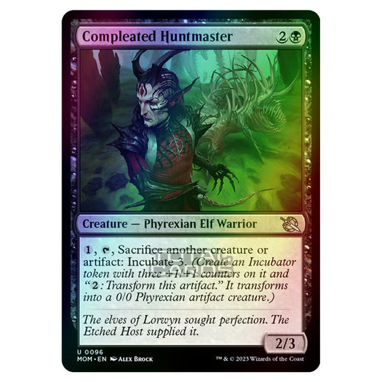 Magic The Gathering - March of the Machine - Compleated Huntmaster - 0096 (Foil)