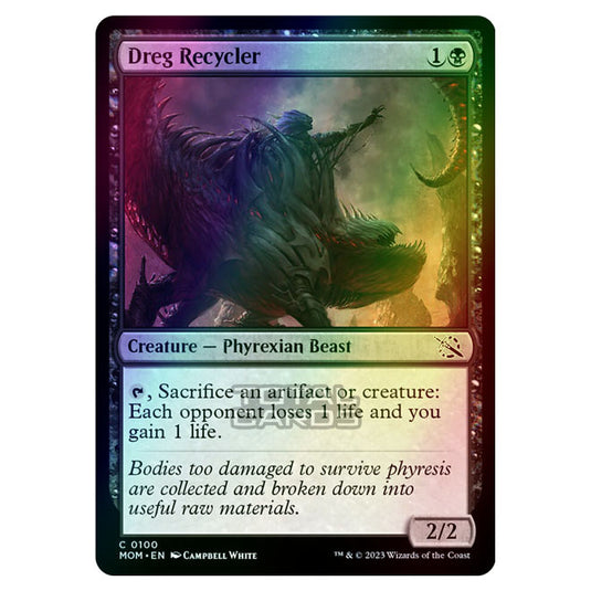 Magic The Gathering - March of the Machine - Dreg Recycler - 0100 (Foil)