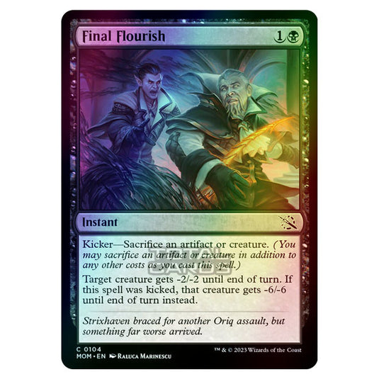 Magic The Gathering - March of the Machine - Final Flourish - 0104 (Foil)