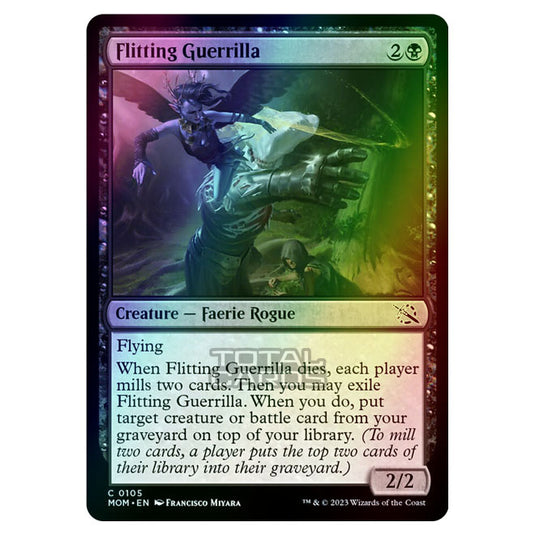 Magic The Gathering - March of the Machine - Flitting Guerrilla - 0105 (Foil)