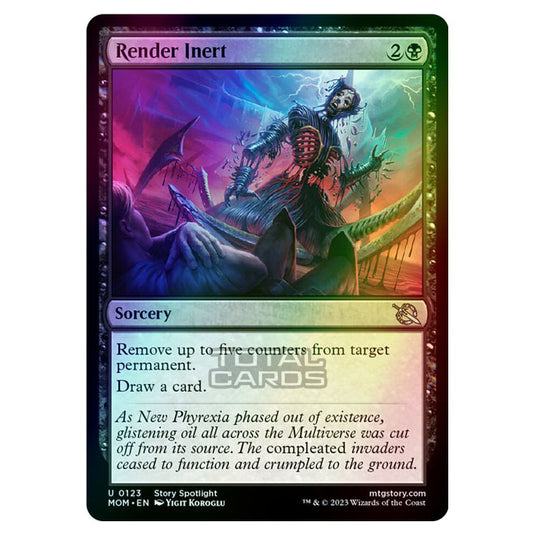 Magic The Gathering - March of the Machine - Render Inert - 0123 (Foil)