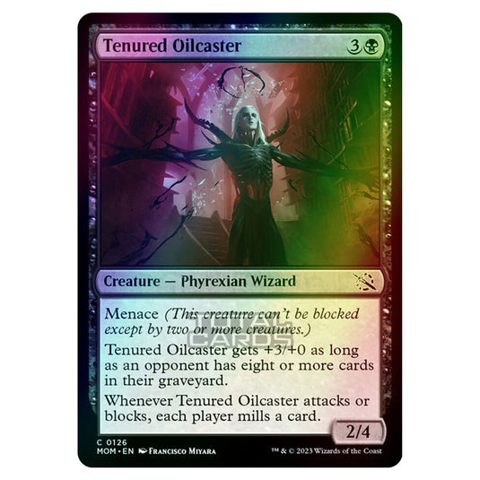 Magic The Gathering - March of the Machine - Tenured Oilcaster - 0126 (Foil)