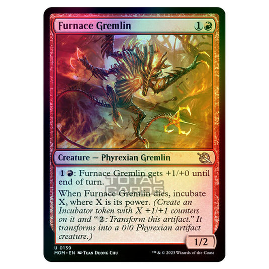 Magic The Gathering - March of the Machine - Furnace Gremlin - 0139 (Foil)