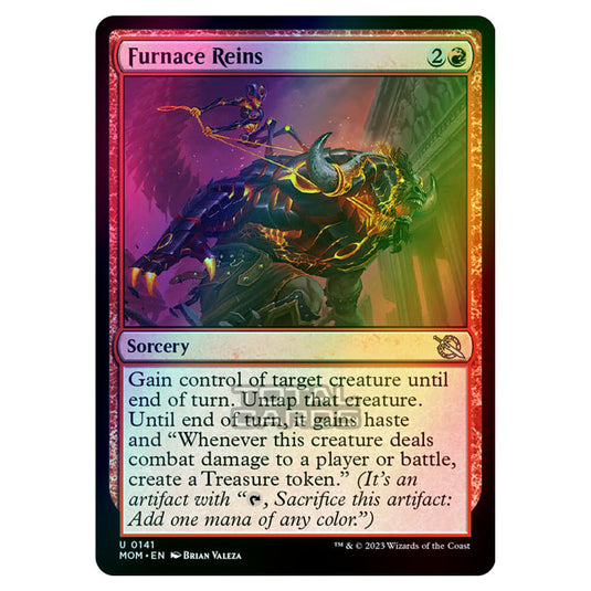 Magic The Gathering - March of the Machine - Furnace Reins - 0141 (Foil)